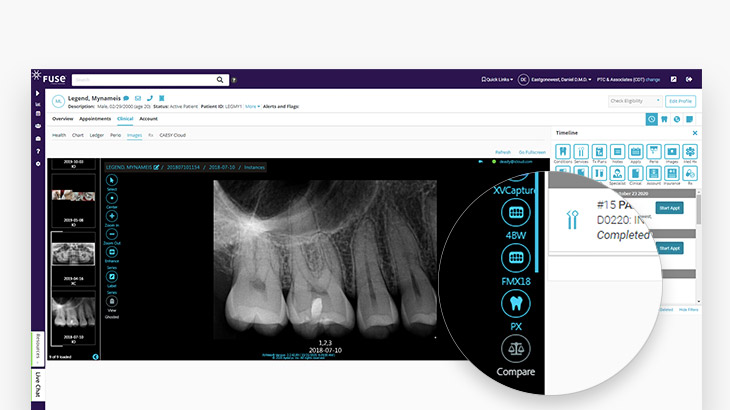 Screenshot of a 2D image being modified